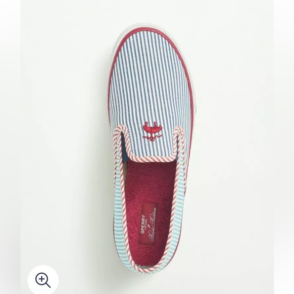 Sperry x Brooks Brothers "Seersucker" Slip On Men’s Size 8.5 NWOB - Picture 2 of 10